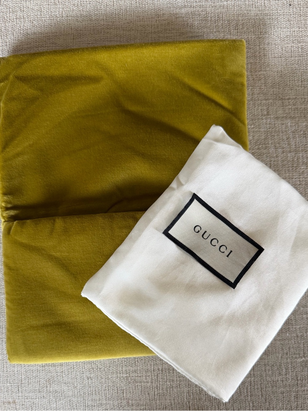 GUCCI Velvet Padded EYEGLASS SUNGLASS Storage Travel POUCH with Dust bag - Picture 2 of 6